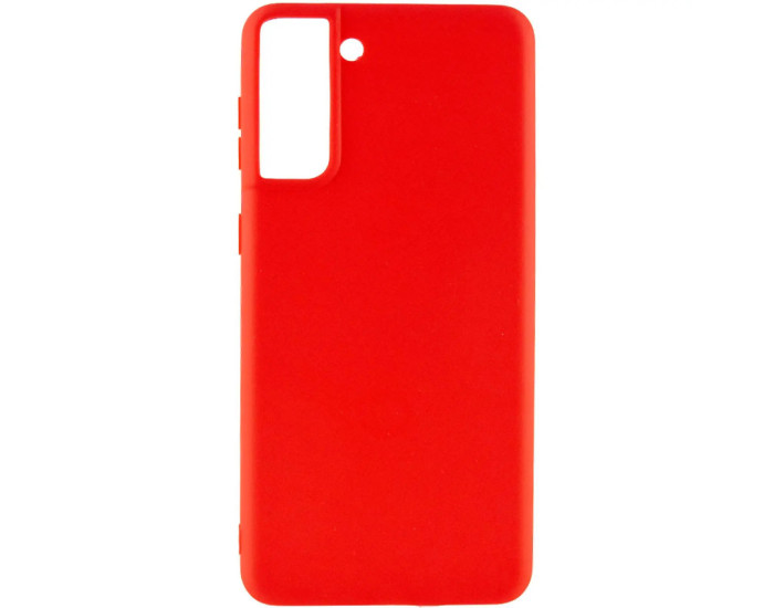 Чехол-силикон Candy Samsung S21 FE G990, Red