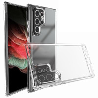 Чехол-силикон Epic Transparent 1,5mm Samsung S23 Ultra, прозрачный