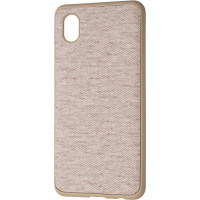 Чехол-силикон Gelius Canvas Case Samsung A013 A01 Core, Beige