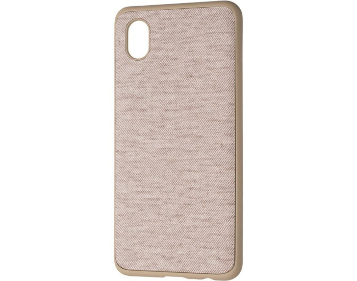Чехол-силикон Gelius Canvas Case Samsung A013 A01 Core, Beige