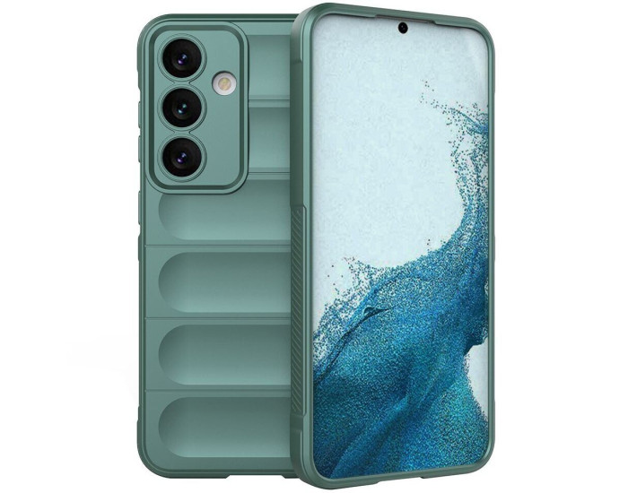 Чехол-силикон Gelius Deexe Terra Samsung S24, Dark green