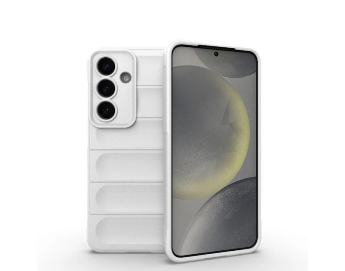 Чехол-силикон Gelius Deexe Terra Samsung S24, White