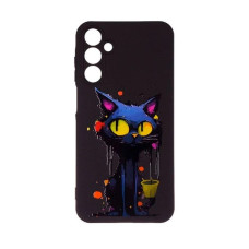 Чехол-силикон Gelius Print Case UV Samsung A145 A14, Fluffy cat