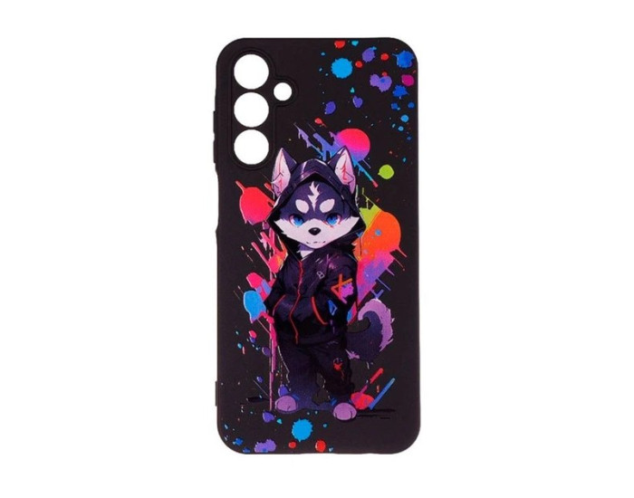Чехол-силикон Gelius Print Case UV Samsung A155 A15, Street husky