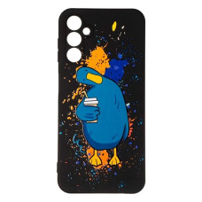 Чехол-силикон Gelius Print Case UV Samsung A145 A14, Coffee duck