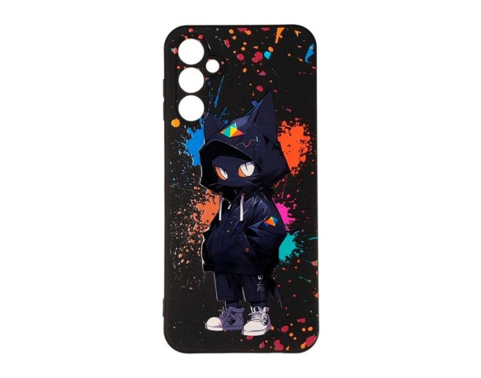 Чехол-силикон Gelius Print Case UV Samsung A145 A14, Gateway cat