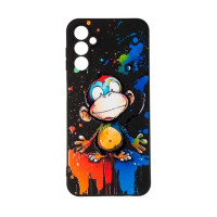 Чехол-силикон Gelius Print Case UV Samsung A145 A14, Monkey