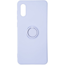 Чехол-силикон Gelius Ring Holder Case Samsung A022 A02, Lilac