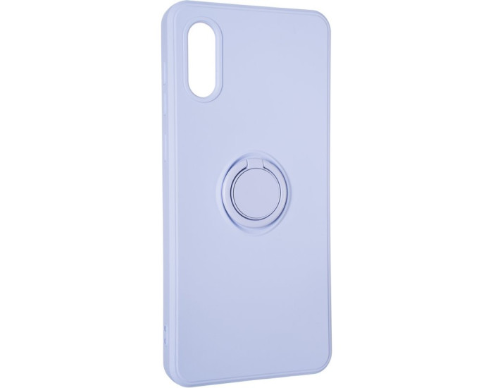 Чехол-силикон Gelius Ring Holder Case Samsung A022 A02, Lilac