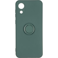 Чехол-силикон Gelius Ring Holder Case Samsung A032 A03 Core, Dark green