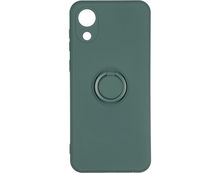 Чехол-силикон Gelius Ring Holder Case Samsung A032 A03 Core, Dark green