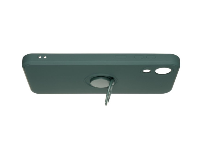 Чехол-силикон Gelius Ring Holder Case Samsung A032 A03 Core, Dark green