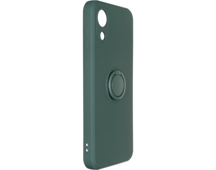 Чехол-силикон Gelius Ring Holder Case Samsung A032 A03 Core, Dark green