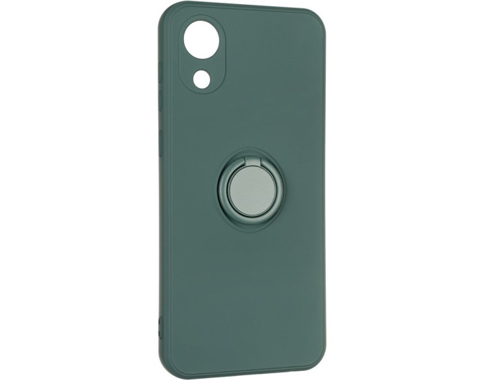 Чехол-силикон Gelius Ring Holder Case Samsung A032 A03 Core, Dark green