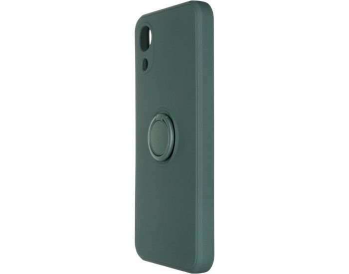 Чехол-силикон Gelius Ring Holder Case Samsung A032 A03 Core, Dark green