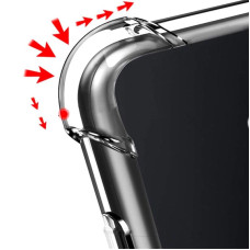 Чехол-силикон Getman Ease logo усиленные углы Samsung A13 4G, прозрачный
