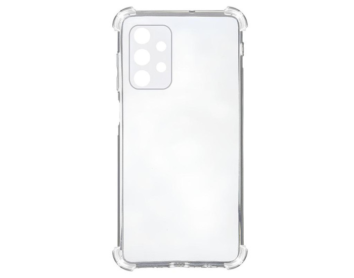 Чехол-силикон Getman Ease logo усиленные углы Samsung A13 4G, прозрачный