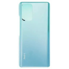 Задняя панель корпуса для Xiaomi Redmi Note 10 Pro 4G /Redmi Note 10 Pro Max, голубая глянцевая