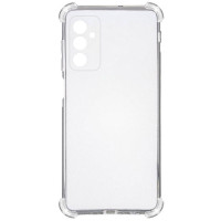 Чехол-силикон Getman Ease logo усиленные углы Samsung A14 4G/5G, прозрачный