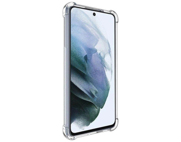 Чехол-силикон Getman Ease logo усиленные углы Samsung S901 Galaxy S22, прозрачный