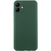 Чохол-силікон Getman Liquid Silk Full Camera Samsung A06 (Зелений / Dark Green)