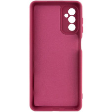 Чехол-силикон Getman Liquid Silk Full Camera Samsung A16 5G (Бордовый / Marsala)