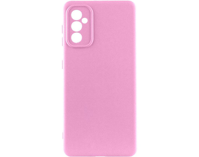 Чехол-силикон Getman Liquid Silk Full Camera Samsung A57 5G (Розовый / Pink)