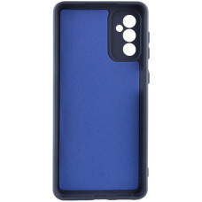 Чехол-силикон Getman Liquid Silk Full Camera Samsung S24 FE (Синий / Midnight Blue)