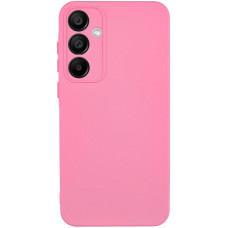 Чехол-силикон Getman Liquid Silk Full Camera Samsung S24 FE, розовый