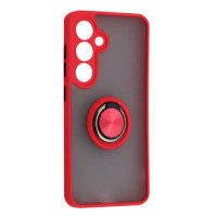 Чехол-силикон Gingle Ring Case Samsung S24, Red