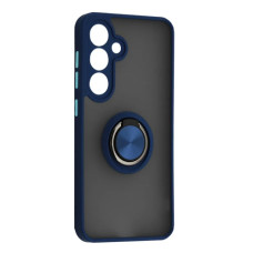Чехол-силикон Gingle Ring Case Samsung S21 FE, Blue