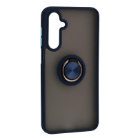 Чехол-силикон Gingle Ring Case Samsung A17 4G/5G, синий