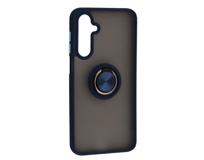 Чехол-силикон Gingle Ring Case Samsung A17 4G/5G, синий