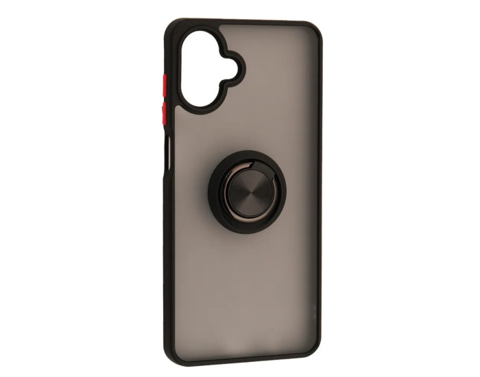 Чехол-силикон Gingle Ring Case Samsung A07, черный