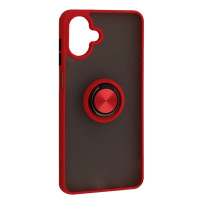 Чехол-силикон Gingle Ring Case Samsung A07, красный