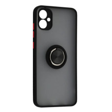 Чехол-силикон Gingle Matte Case Samsung A04E (A042) Black