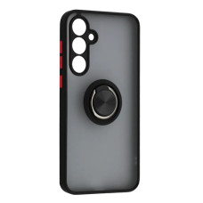 Чехол-силикон Gingle Matte Case Samsung A307 A30s /A505 A50 /A507 A50s, Black/red