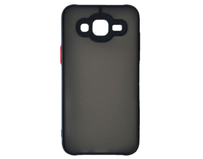 Чехол-силикон Gingle Matte Case Samsung J7 2015 (J700) Black