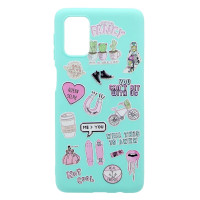 Чохол-силікон TPU Print Samsung M317 M31s, Mint
