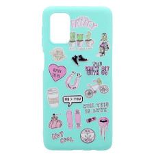 Чехол-силикон TPU Print Samsung M317 M31s, Mint