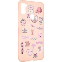 Чохол-силікон TPU Print Samsung M317 M31s, Pink
