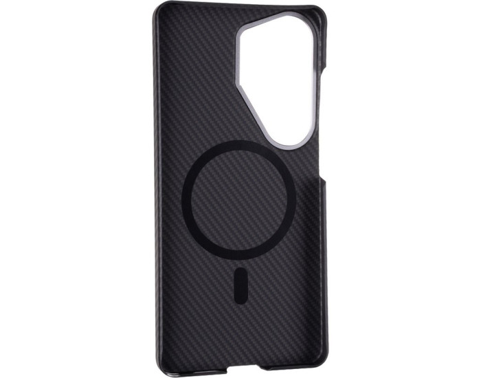Чехол-силикон Kevlar Case MagSafe Samsung S25 Ultra, Black