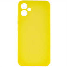 Чехол-силикон Lakshmi Full Camera Samsung A055 Galaxy A05 (Желтый / Flash)