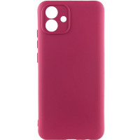 Чохол-силікон Lakshmi Full Camera Samsung A055 Galaxy A05 (Бордовий / Marsala)