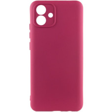 Чехол-силикон Lakshmi Full Camera Samsung A055 Galaxy A05 (Бордовый / Marsala)