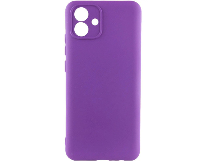 Чехол-силикон Lakshmi Full Camera Samsung A055 Galaxy A05 (Фиолетовый / Purple)