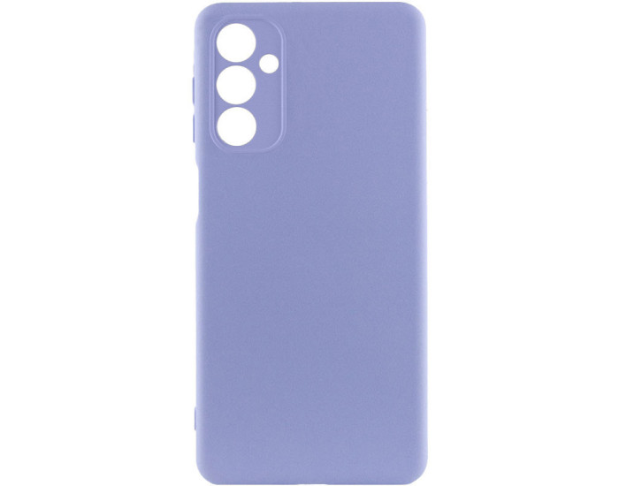 Чехол-силикон Lakshmi Full Camera Samsung A155 Galaxy A15 4G/5G, лиловый