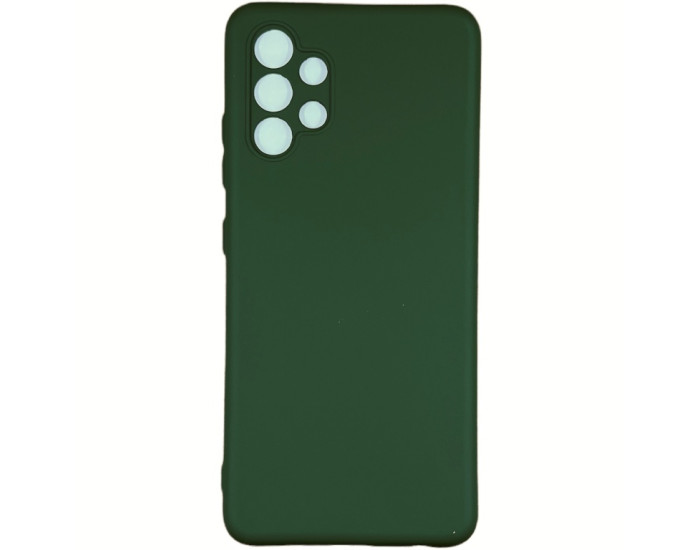 Чохол-силікон Lakshmi Full Camera Samsung A32 4G (Темно зелений/ Dark Green)
