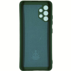 Чехол-силикон Lakshmi Full Camera Samsung A32 4G (Темно зеленый/ Dark Green)