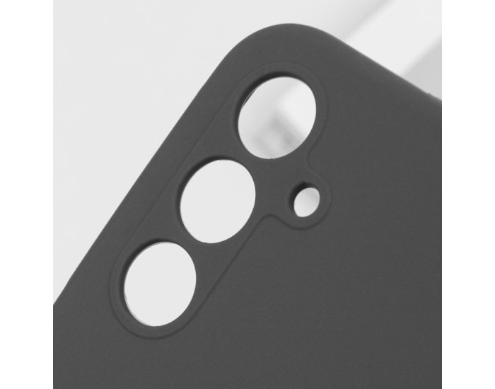 Чехол-силикон Lakshmi Full Camera Samsung A35 (Черный / Black)